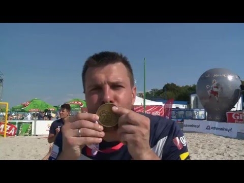 Marek Widzicki po zwycięskim meczu finałowym z Hemako Sztutowo - 02/08/15