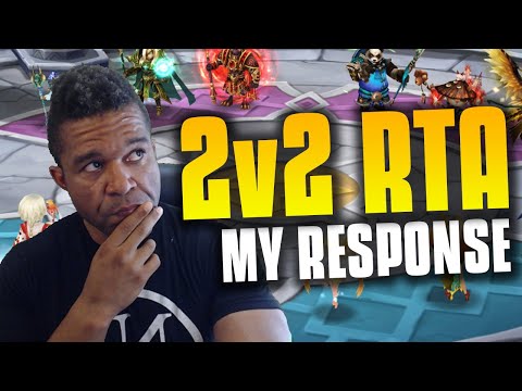 MY RESPONSE TO 2V2 RTA WILL PROBABLY SURPRISE YOU.. (Summoners War)
