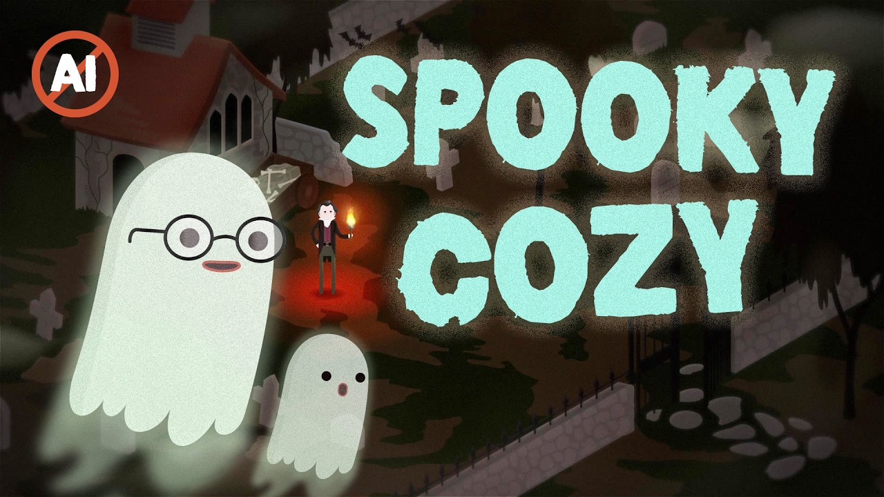 Ghostly Graveyard Ambience 👻 | Haunted Night | Focus/Sleep/Work | (No AI, No Mid Roll Ads)