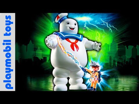 Unpack Playmobil Ghostbusters  9221 Stay Puft Marshmallow Man