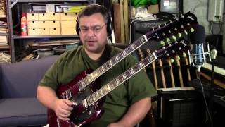 Video thumbnail for Chibson Double Neck by Steve from Boston