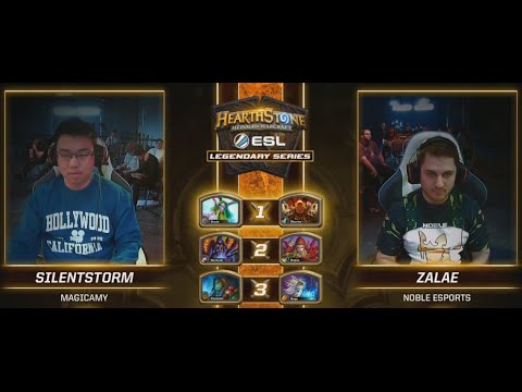 SilentStorm vs Zalae, Group A, ESL Hearthstone Legendary Series 1 Grandfinals