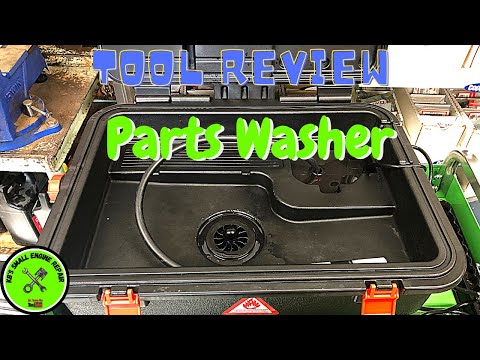 Portable Parts Washer 1st Glance Tool Review (BikeMaster Portable Parts Washer)