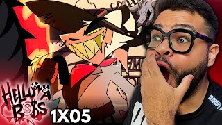 LUTA INSANA! HELLUVA BOSS 1ª TEMPORADA Episódio 5 REACT