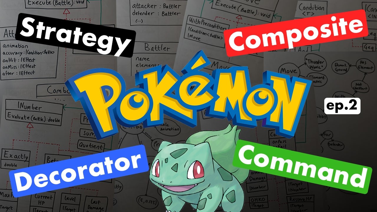 Accidentally Used Design Patterns When Rebuilding Pokémon