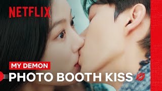Song Kang and Kim You jung Kiss in a Photobooth