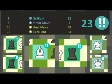How MANY brilliant moves in Chess ???
