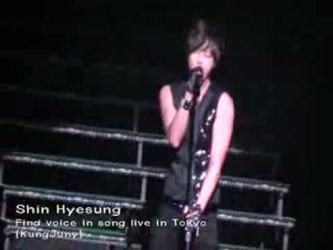 100606 SHIN HYESUNG Live in Tokyo - Shinhwa Dance + Perfect man [By KungJuny]