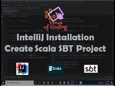 TOC - SCALA Express | 03 IntelliJ Installation | Create First Scala SBT project