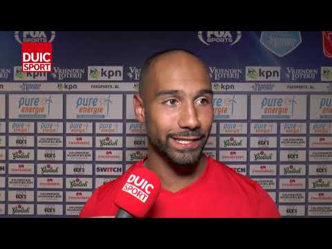 Sean Klaiber na afloop van FC Twente - FC Utrecht