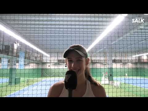 Nellie Taraba Wallberg finalklar i Salk Open: ”Det var bara att slita”