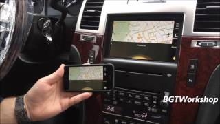 Cadillac Escalade - SmartPhone MirrorLink - Yandex