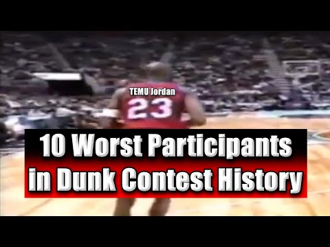 10 Worst Dunk Contest Participants in NBA History | NBA All-Star Weekend