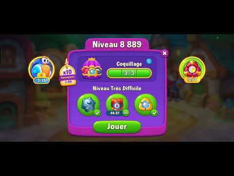 Fishdom level 8881 to 8895 / niveau 8881 au 8895