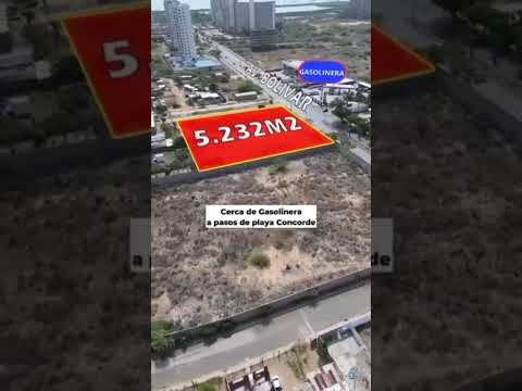 Venta de terreno en Av. Bolivar de Margarita Edo Nueva Esparta
