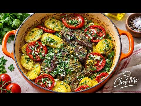 Tunisian Lamb's Liver & Turmeric Bake