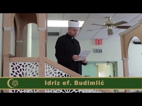 Jummah Khutba at BHICNY - Idriz ef. Budimlic - April 15, 2016