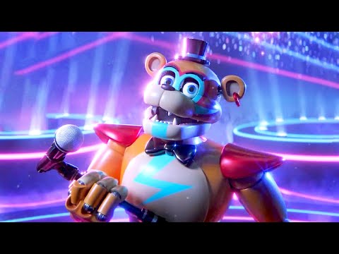 FNAF Security Breach - All Cutscenes Full Movie (All ENDINGS)