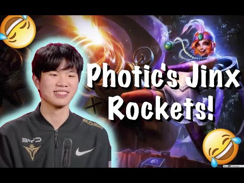 V5 Photic's Jinx Rockets Compilation 2022 LPL Spring Split
