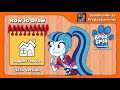 Blue S Clues And Sonata Dusk How To Draw Magenta S House 5x35 Version