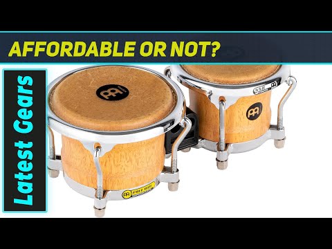 `Meinl Percussion Mini Wood Bongos: Pure Sound, Premium Build, Unbeatable Quality!