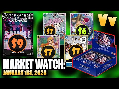 One Piece TCG: Marktbeobachtung 1. Januar 2026 – Vorbereitung auf OP14/ST29 – OP13-Boxen steigen ...