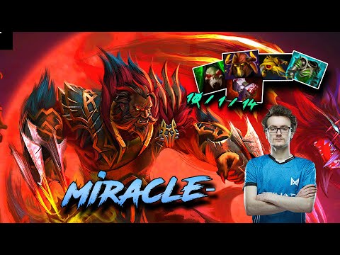 Miracle- [Lycan] vs T1.Kuku DAMN EZ MID AMER !! | Dota 2 College | Watch & Learn