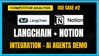 Langchain AI Agents Demo: LangChain + Notion AI Agents - Automating Enterprise Workflows #langchain