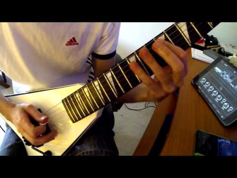 Children Of Bodom - Warheart - Guitar Solo  [Full & Half Speed] + TAB
