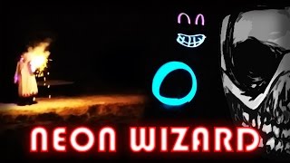 Neon Wizard | Nighttime Fireworks Fight