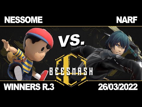 [BeeSmash #9] Nessome (Ness) vs Narf (Byleth) - Winners Round 3 - SSBU
