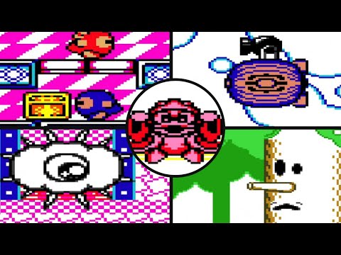 Kirby's Dream Land DX - All Bosses (No Damage)