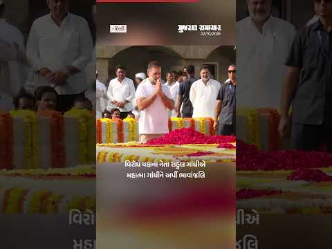 Mahatma Gandhiની 157મી જન્મજયંતી! રાષ્ટ્રપતિ મુર્મૂ, PM મોદી અને રાહુલ ગાંધીએ આપી શ્રદ્ધાંજલિ