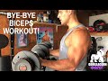 🐍BYE-BYE BICEPS WORKOUT! | BJ Gaddour Men's Health Arms Muscle Gain Dumbbells