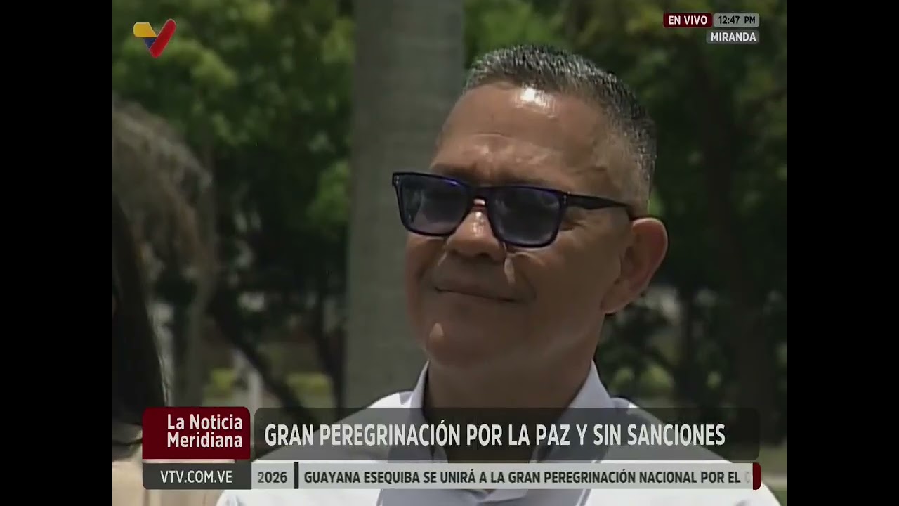 Peregrinación nacional contra las sanciones, rueda de prensa, 18 de abril de 2026