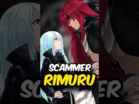 Rimuru Tricked Guy Crimson #thattimeigotreincarnatedasaslime #tensura #anime #shorts #manga