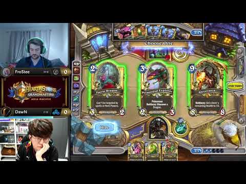 FroStee vs DawN - Division B - Hearthstone Grandmasters Asia-Pacific 2020 Season 1 - Week 6