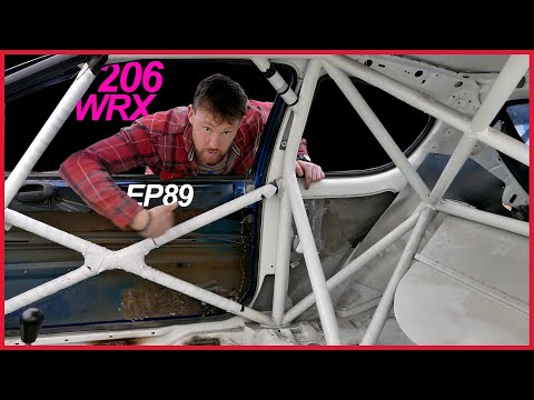 RALLY CAR ROLL CAGE (CDS) *BODYSHELL PREP* For Assembly! 206 WRX Ep89 - #blendline #buildseries
