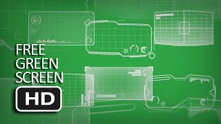 BEST Free Green Screen - Hologram Compilation