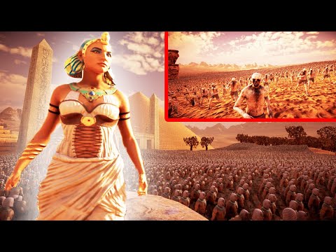 Can CLEOPATRA SURVIVE a ZOMBIE APOCALYPSE? (250,000 VS 1,020,000) - Ultimate Epic Battle Simulator 2