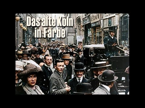 Cologne 1896 & 1912 colorized - Imperial era - Cologne pre wwI - imperial era (colorized)