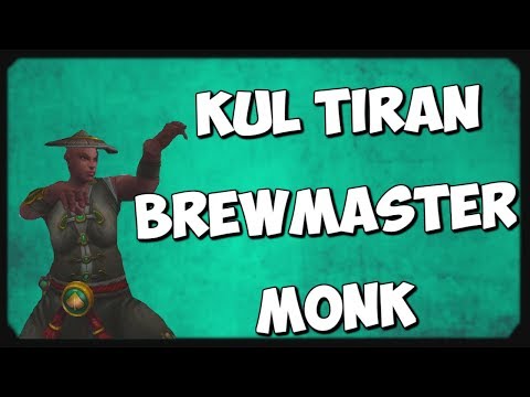 Kul Tiran Brewmaster Monk Battle Animations!!