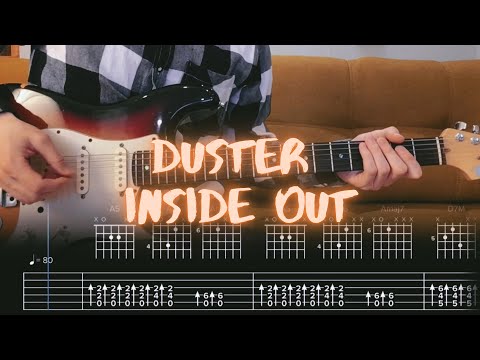 Duster - Inside Out / Guitar Tutorial / Tabs + Chords