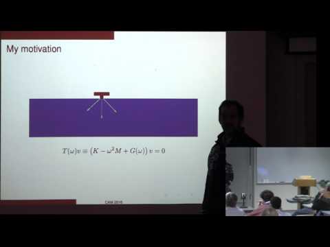CAM Colloquium - David Bindel: Nonlinear Eigenvalue Problems: Theory and Applications