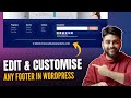 Fußzeile In Jedem WordPress Theme Ganz Einfach Bearbeiten