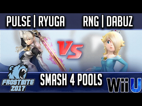 Frostbite 2017 SMASH 4 POOLS - Pulse | Ryuga (Corrin) vs RNG | Dabuz (Rosalina)