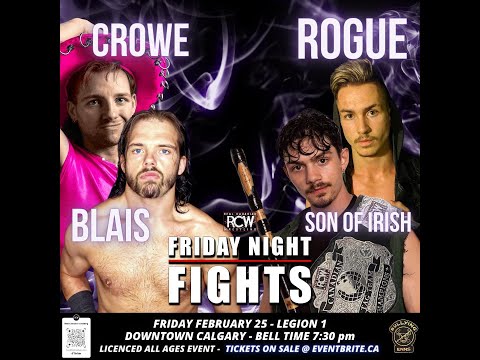 Dalton Rogue & Son of Irish vs Michael Richard Blais & Steven Crowe - RCW - February 25 2022