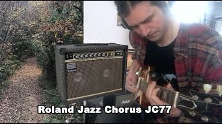 Video thumbnail for Roland Jazz Chorus JC77 : great clean tones by Guillaume Vrac