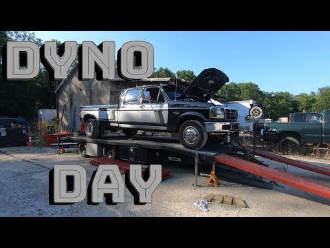 7.3 IDI Turbo At The Dyno!