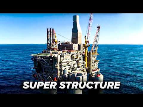 Inside The World's LARGEST Offshore Oil Rig Platform